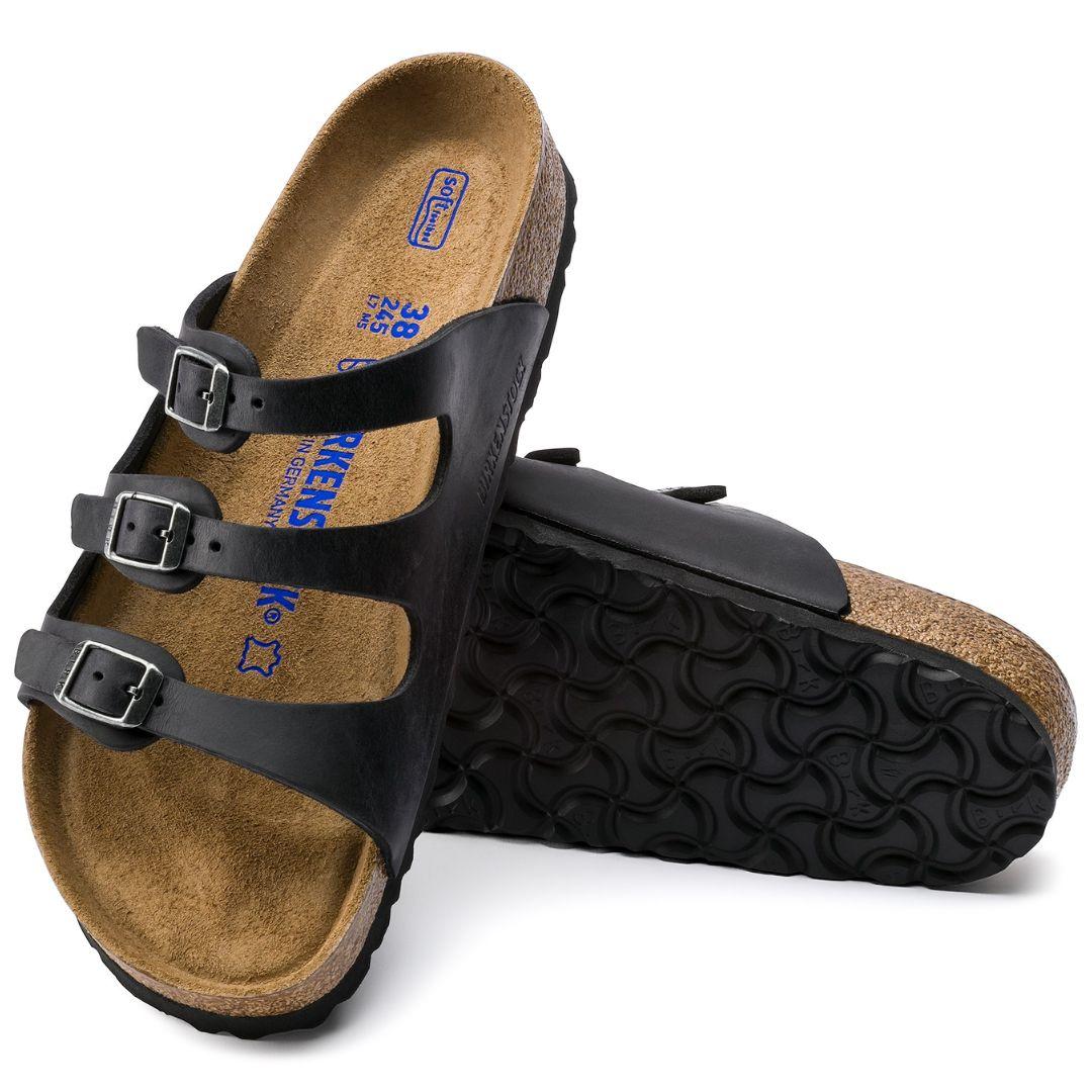 Birkenstock Women's Florida Soft Footbed Oiled Leather Sandal